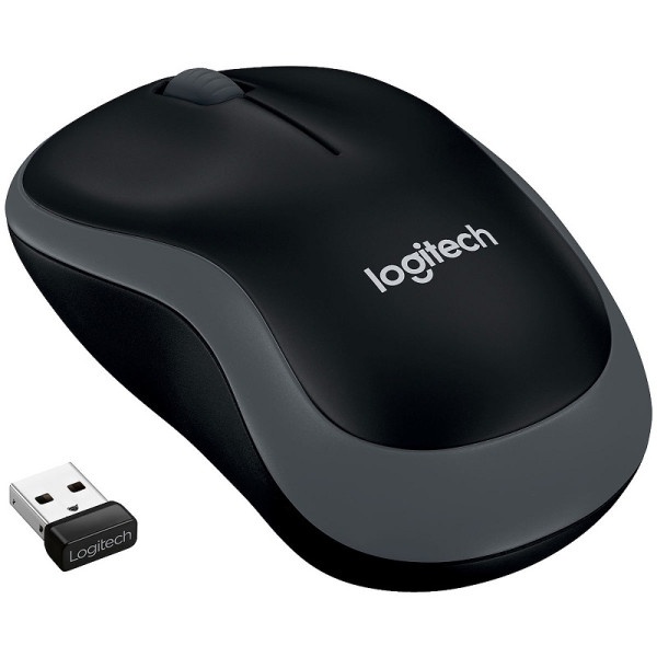 LOGITECH WIRELESS MOUSE M185 SWIFT GREY